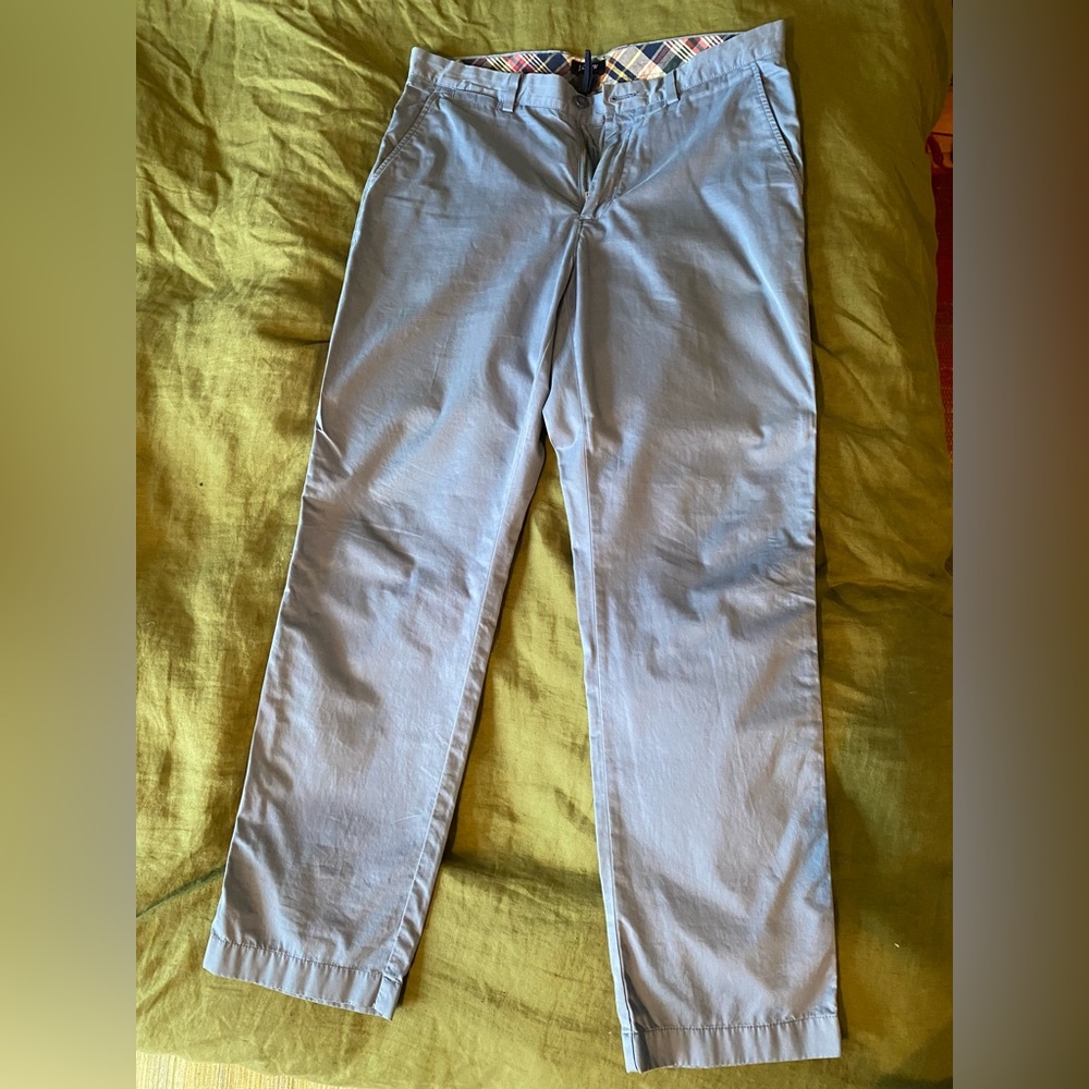 J. Crew Chino Pants Sky Blue Men 33x30